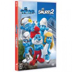 DVD Os Smurfs + Os Smurfs 2 (DUPLO)