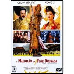 DVD A Maldição Da Flor Dourada