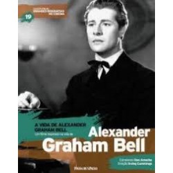 DVD A Vida De Alexander Graham Bell - Alexander Graham Bell (Com Livreto - Coleção Folha: Biografias No Cinema)