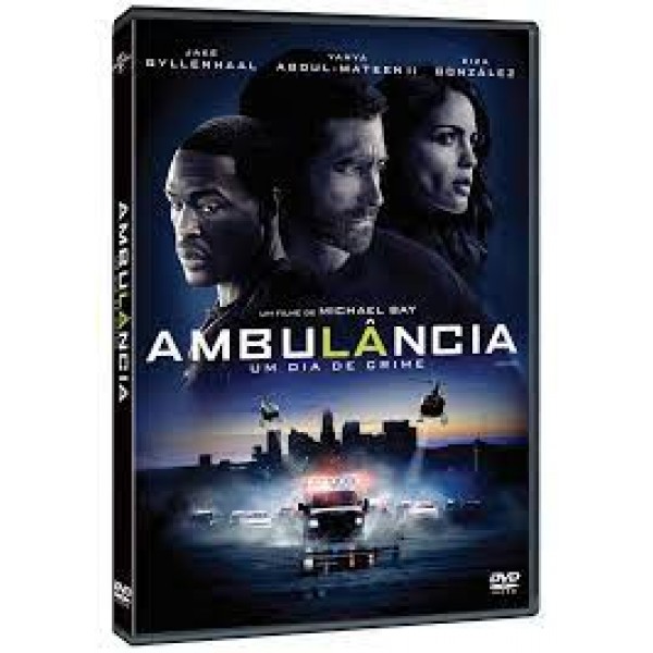 DVD Ambulância: Um Dia De Crime