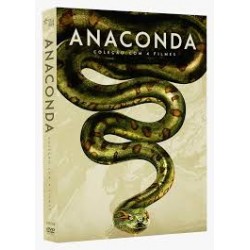 Box Anaconda - Coleção Com 4 Filmes (2 DVD's)