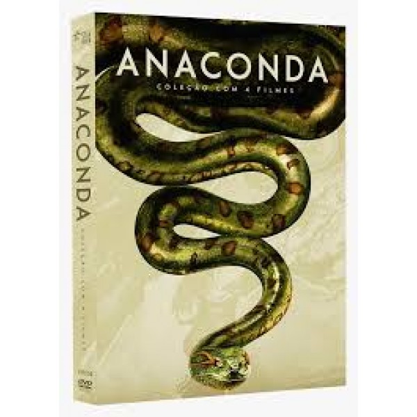 Box Anaconda - Coleção Com 4 Filmes (2 DVD's)