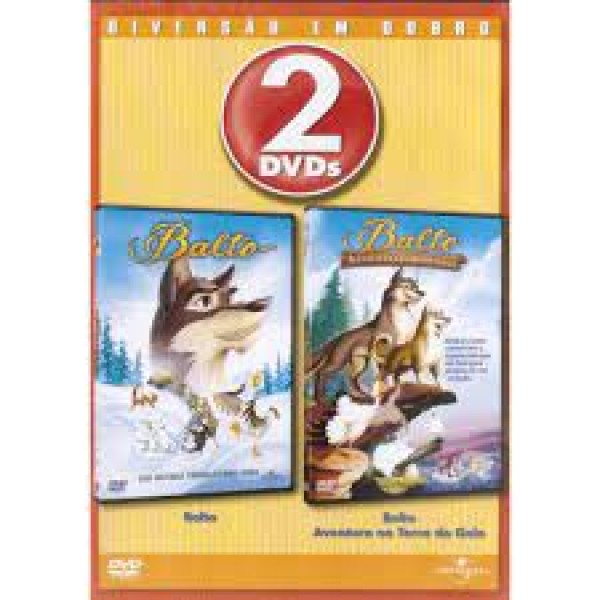 DVD Balto/Balto: Aventura Na Terra Do Gelo - Diversão Em Dobro (DUPLO)