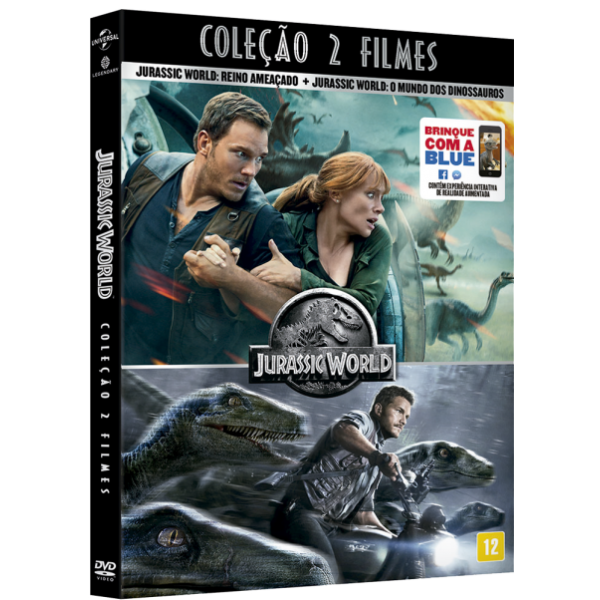 Box Coleção Jurassic World (2 DVD's)