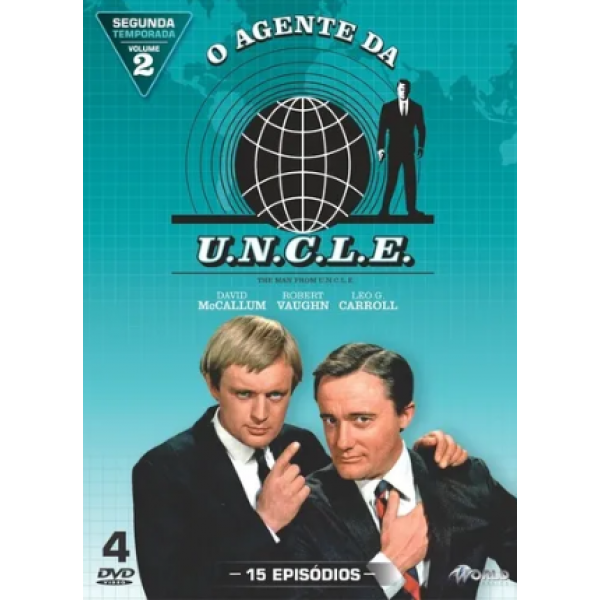 Box O Agente Da U.N.C.L.E. - Segunda Temporada Vol. 2 (4 DVD's)