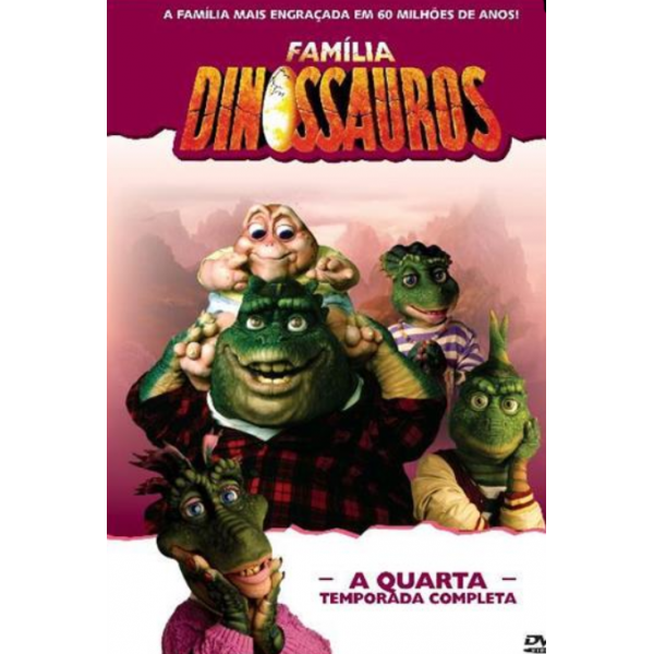 Box Família Dinossauros - A Quarta Temporada Completa (3 DVD's)