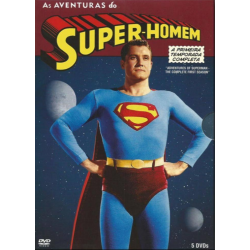 Box As Aventuras Do Super-Homem - A Primeira Temporada Completa (5 DVD's)