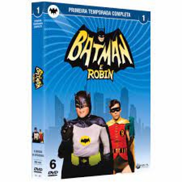 Box Batman E Robin - Primeira Temporada Completa (6 DVD's)