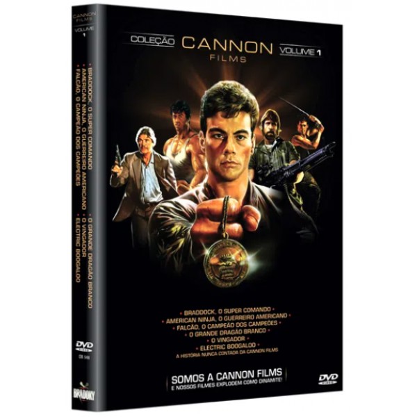 Box Coleção Cannon Films Vol. 1 (3 DVD's)