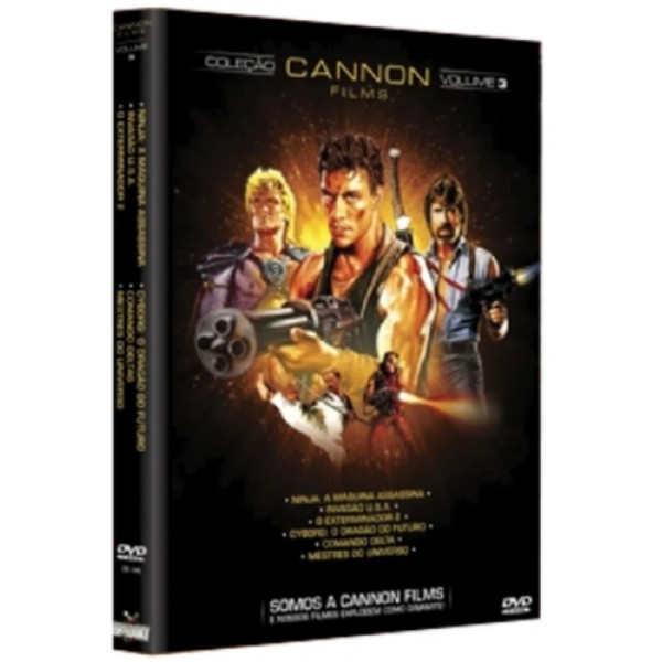 Box Coleção Cannon Films Vol. 3 (6 DVD's)