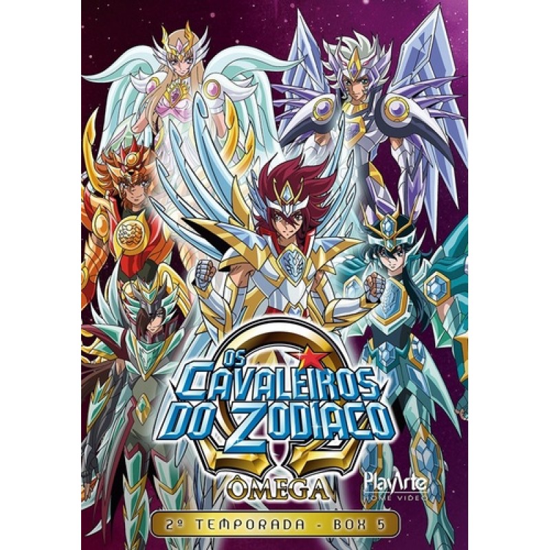 DVD Os Cavaleiros do Zodíaco Ômega: 2º Temporada - BOX 5 - UNBOXING 