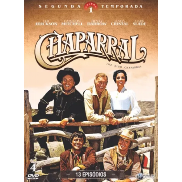 Box Chaparral - Segunda Temporada Vol. 1 (4 DVD's)