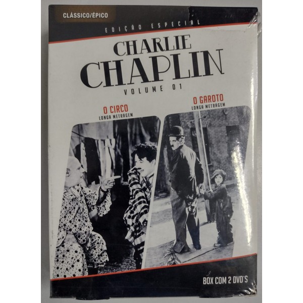 Box Charlie Chaplin - Edição Especial Volume 1: O Circo/O Garoto (2 DVD's)