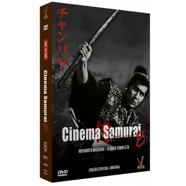 Box Cinema Samurai - Miyamoto Musashi Vol. 8 (4 DVD's)
