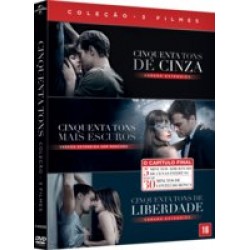 Box Coleção Cinquenta Tons (3 DVD's)