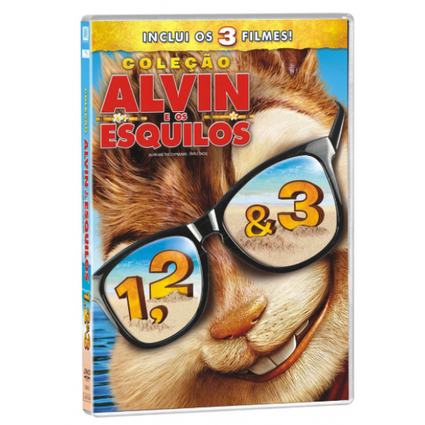 Box Coleção Alvin E Os Esquilos (3 DVD's)