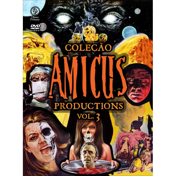Box Coleção Amicus Productions Vol. 3 (3 DVD's)