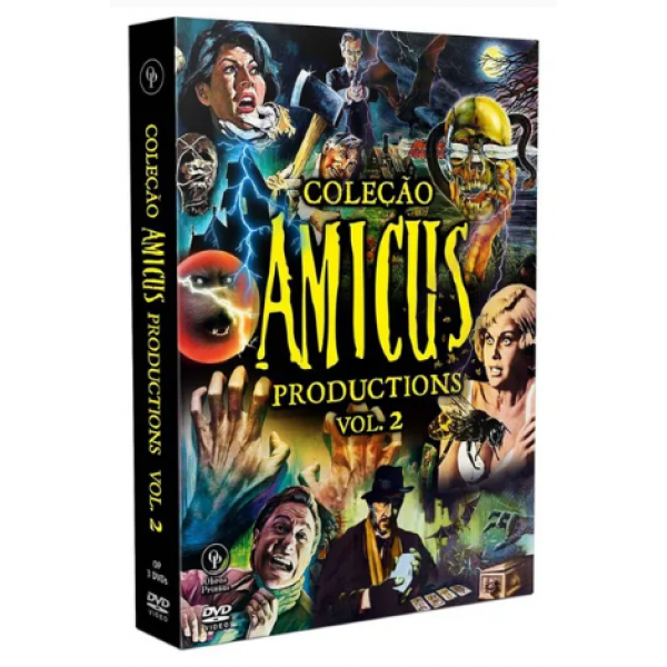 Box Coleção Amicus Productions Vol. 2 (3 DVD's)