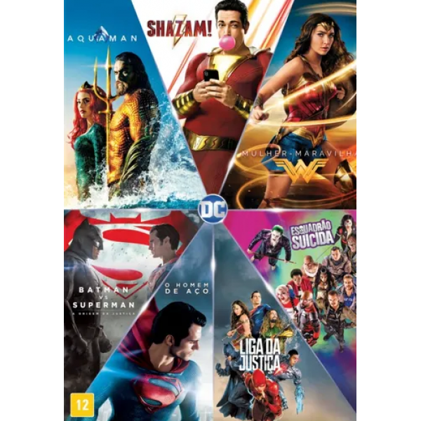 Box Coleção DC (7 DVD's)