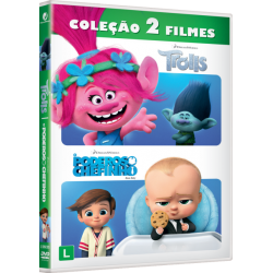 Box Coleção Dreamworks: Trolls + O Poderoso Chefinho (2 DVD's)