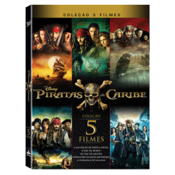 Box Piratas do Caribe - Coleção 5 Filmes (5 DVD's)