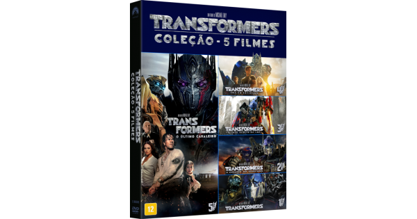 Coleção Dvds Filmes - Transformers