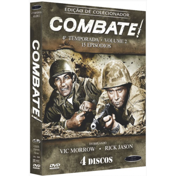 Box Combate - 4ª Temporada Vol. 2 (4 DVD's)