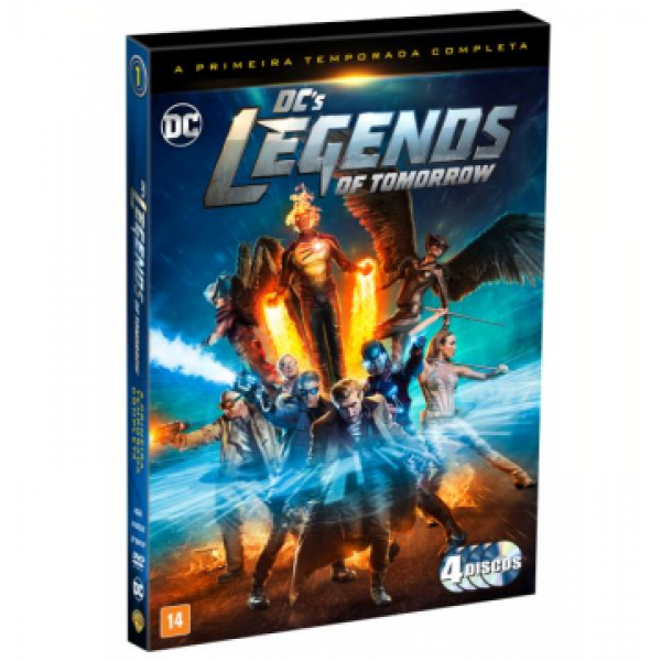 Box DC's Legends Of Tomorrow - A Primeira Temporada Completa (4 DVD's)