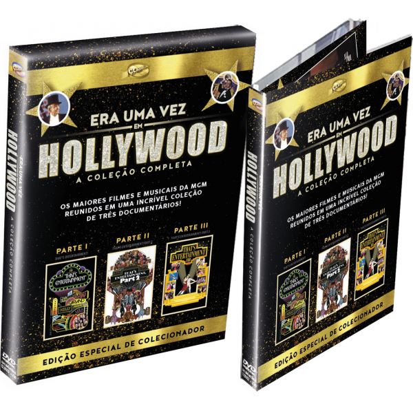 Box Era uma Vez em Hollywood - A Coleção Completa (3 DVD's)