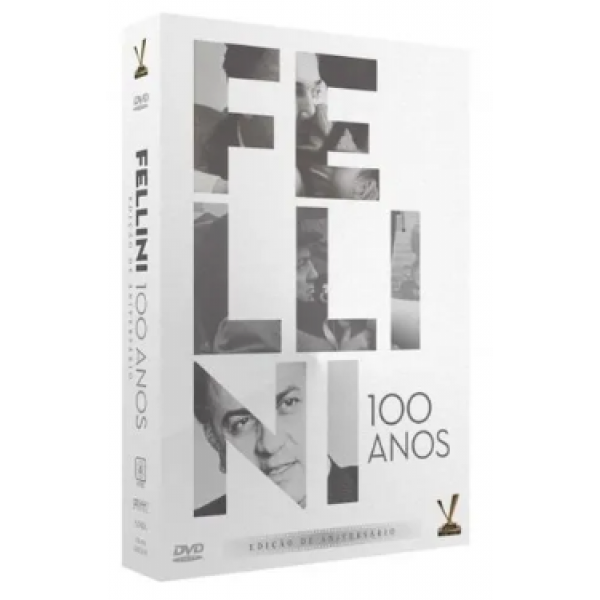 Box Fellini - 100 Anos: Edição de Aniversário (5 DVD's)