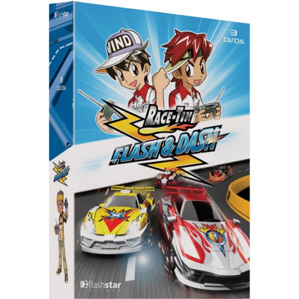 Box Coleção Flash & Dash (3 DVD's)