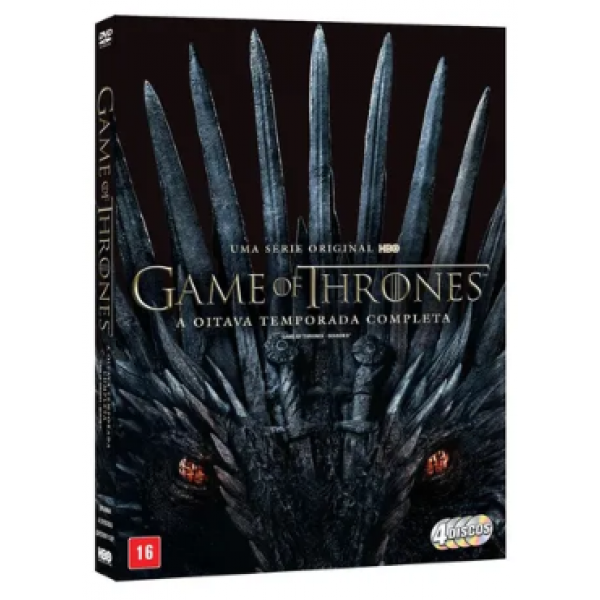 Box Game Of Thrones - 8 Temporada Completa (4 DVD's)