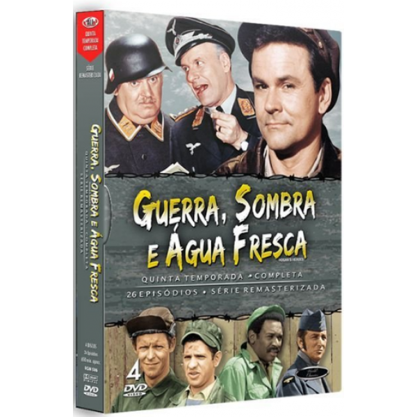 Box Guerra, Sombra e Água Fresca - Quinta Temporada Completa (4 DVD's)