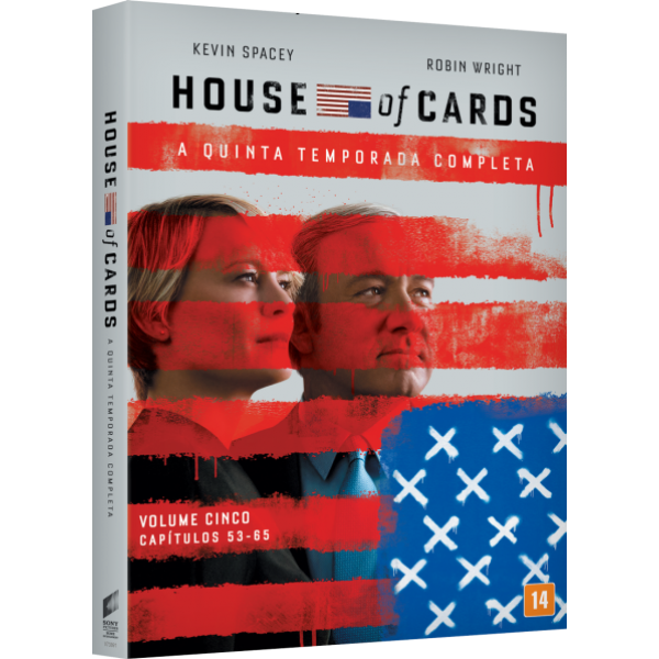Box House Of Cards - A Quinta Temporada Completa (4 DVD's)