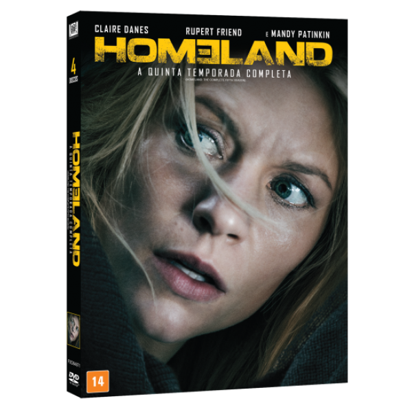 Box Homeland - A Quinta Temporada Completa (4 DVD's)