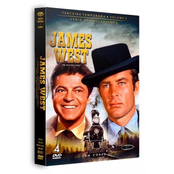 Box James West - Terceira Temporada Vol. 2 (4 DVD's)