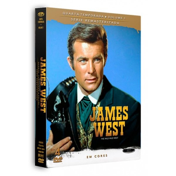 Box James West - Quarta Temporada Vol. 1 (4 DVD's)