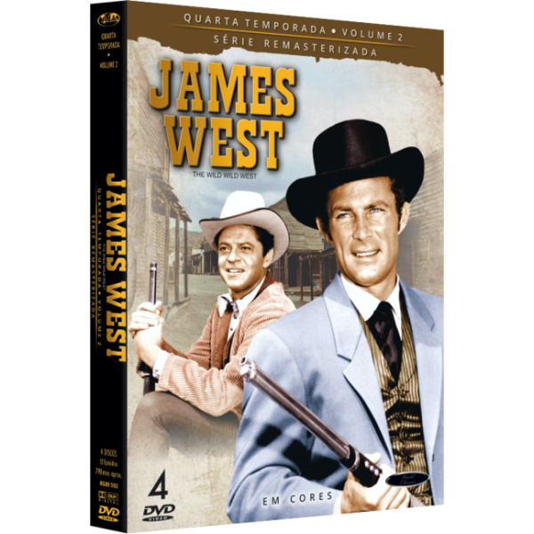 Box James West - Quarta Temporada Vol. 2 (4 DVD's)