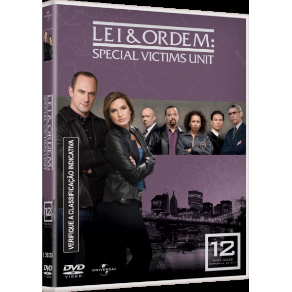 Box Law & Order: Special Victims Unit - 12ª Temporada (5 DVD's)