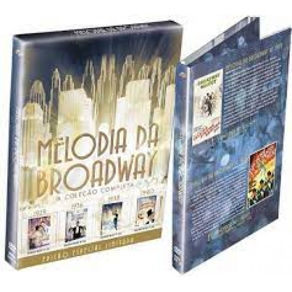 Box Melodia Da Broadway: A Coleção Completa (Digipack - 4 DVD's)