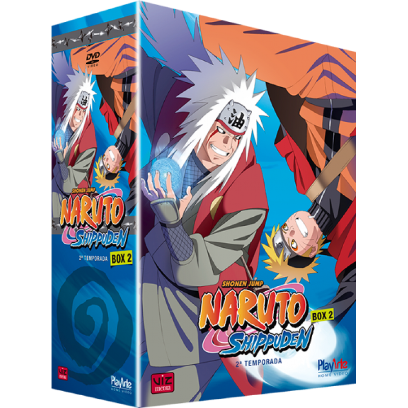 Box Naruto Shippuden - 2ª Temporada Box 2 (5 DVD's)