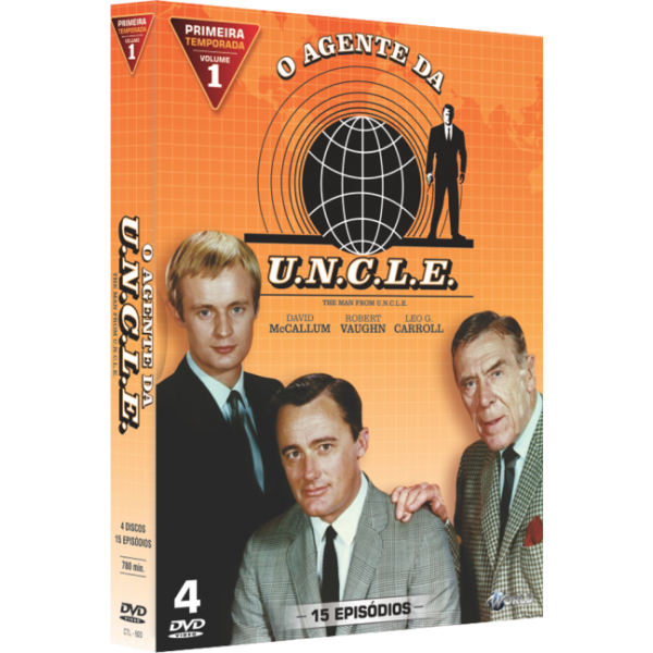 Box O Agente Da U.N.C.L.E. - Primeira Temporada Vol. 1 (4 DVD's