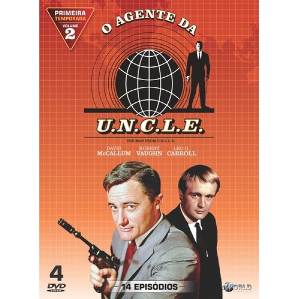 Box O Agente Da U.N.C.L.E. - Primeira Temporada Vol. 2 (4 DVD's)