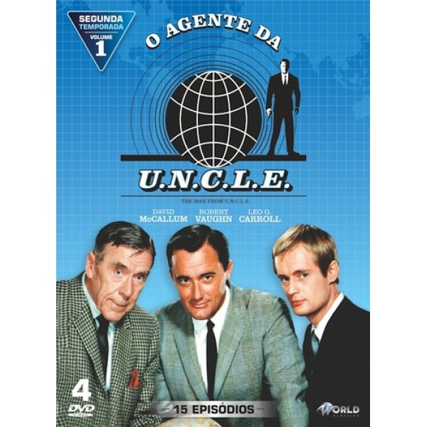 Box O Agente Da U.N.C.L.E. - Segunda Temporada Vol.1 (4 DVD's)