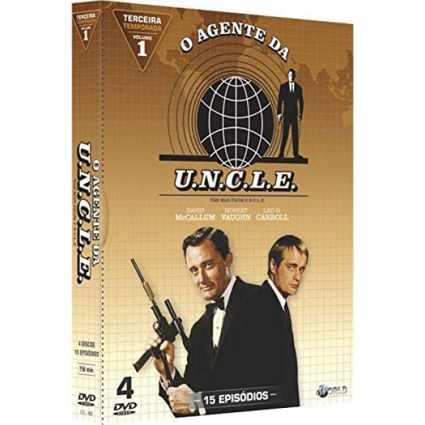 Box O Agente da Uncle - Terceira Temporada Vol. 1 (4 DVD's)