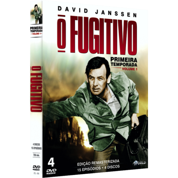 Box O Fugitivo - Primeira Temporada Vol. 1 (4 DVD's)