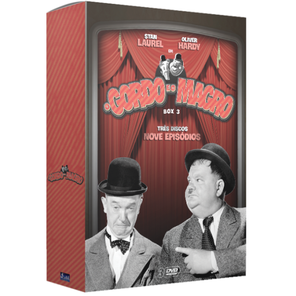 Box O Gordo E O Magro - Box 3 (3 DVD's)