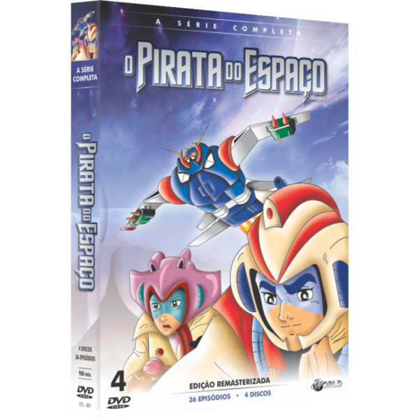 Box O Pirata Do Espaço (4 DVD's)