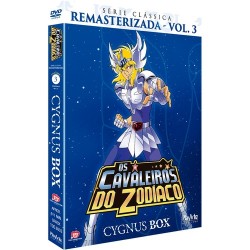 Box Os Cavaleiros Do Zodíaco - Cygnus Box: Série Clássica Remasterizada Vol. 3 (3 DVD's)