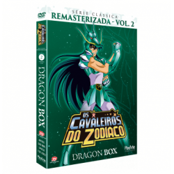 Box Os Cavaleiros Do Zodíaco - Dragon Box: Série Clássica Remasterizada Vol. 2 (4 DVD's)